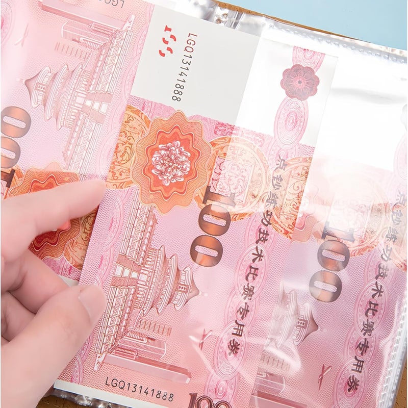 SUSOYAOCHEN 100 Envelope Challenge,Savings Challenges Book with Envelopes, Money Saving Binder Successfully Reach Your Savings Goals (Purple-B) - Image 3